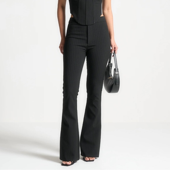 New GANNI Flare Trousers - Picture 4 of 7